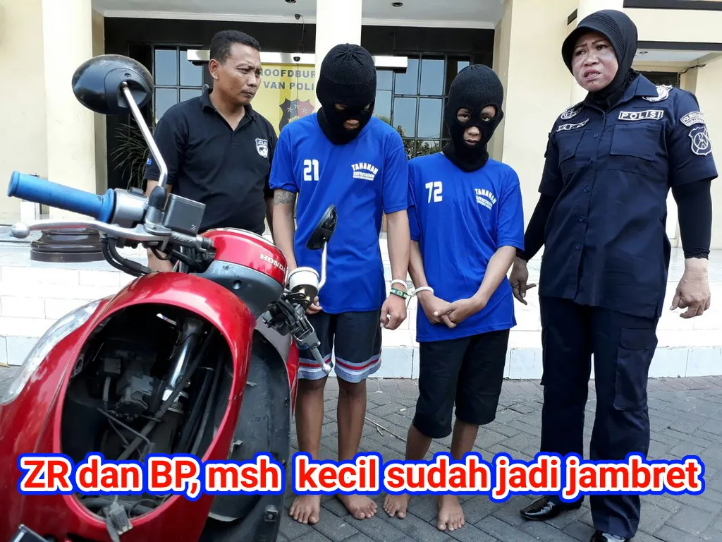 Astaghfirullah! Umur 15 Tahun Sudah Jadi Jambret.