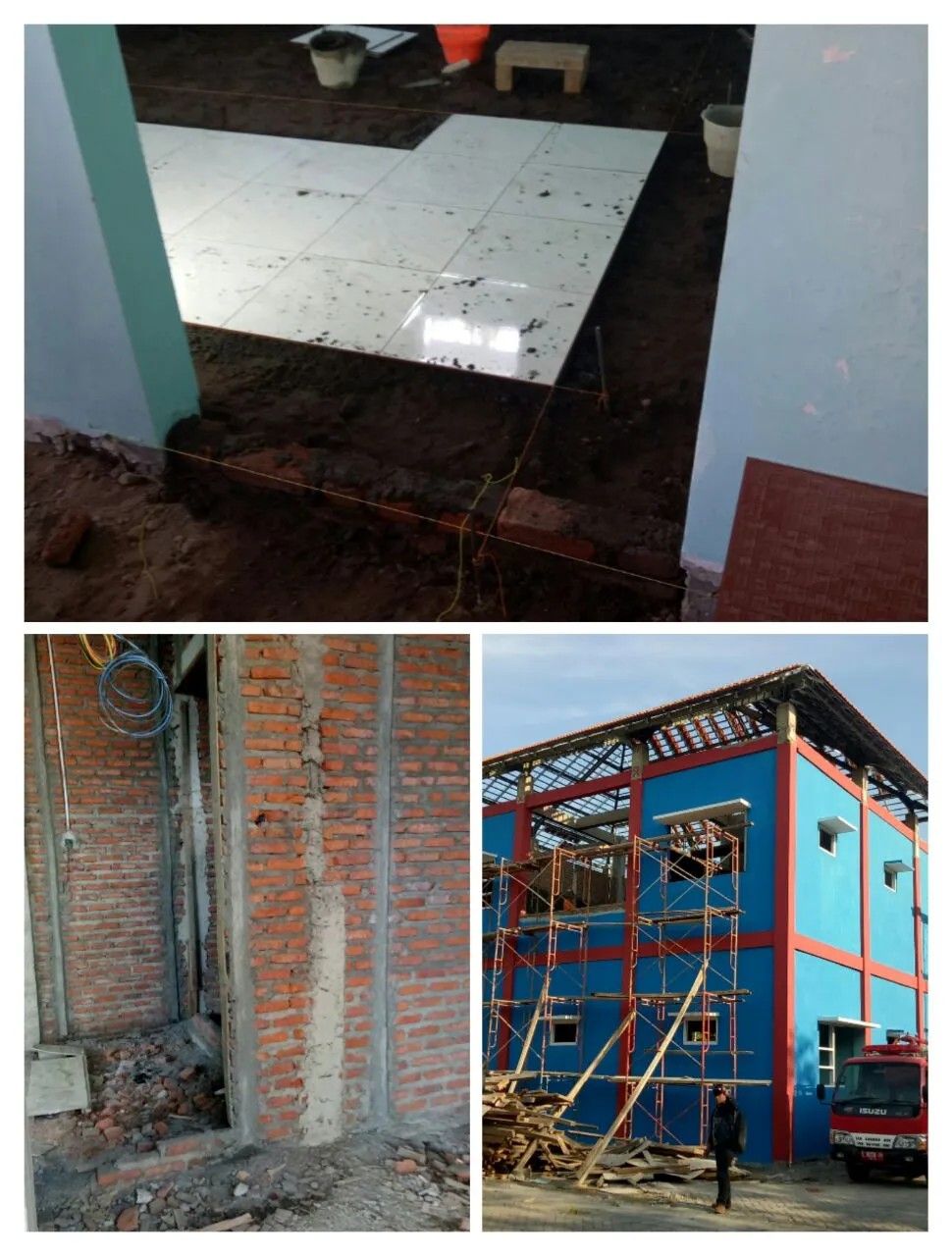 Proyek Rehabilitasi Gedung PMK Daerah Pakal Disoal LSM