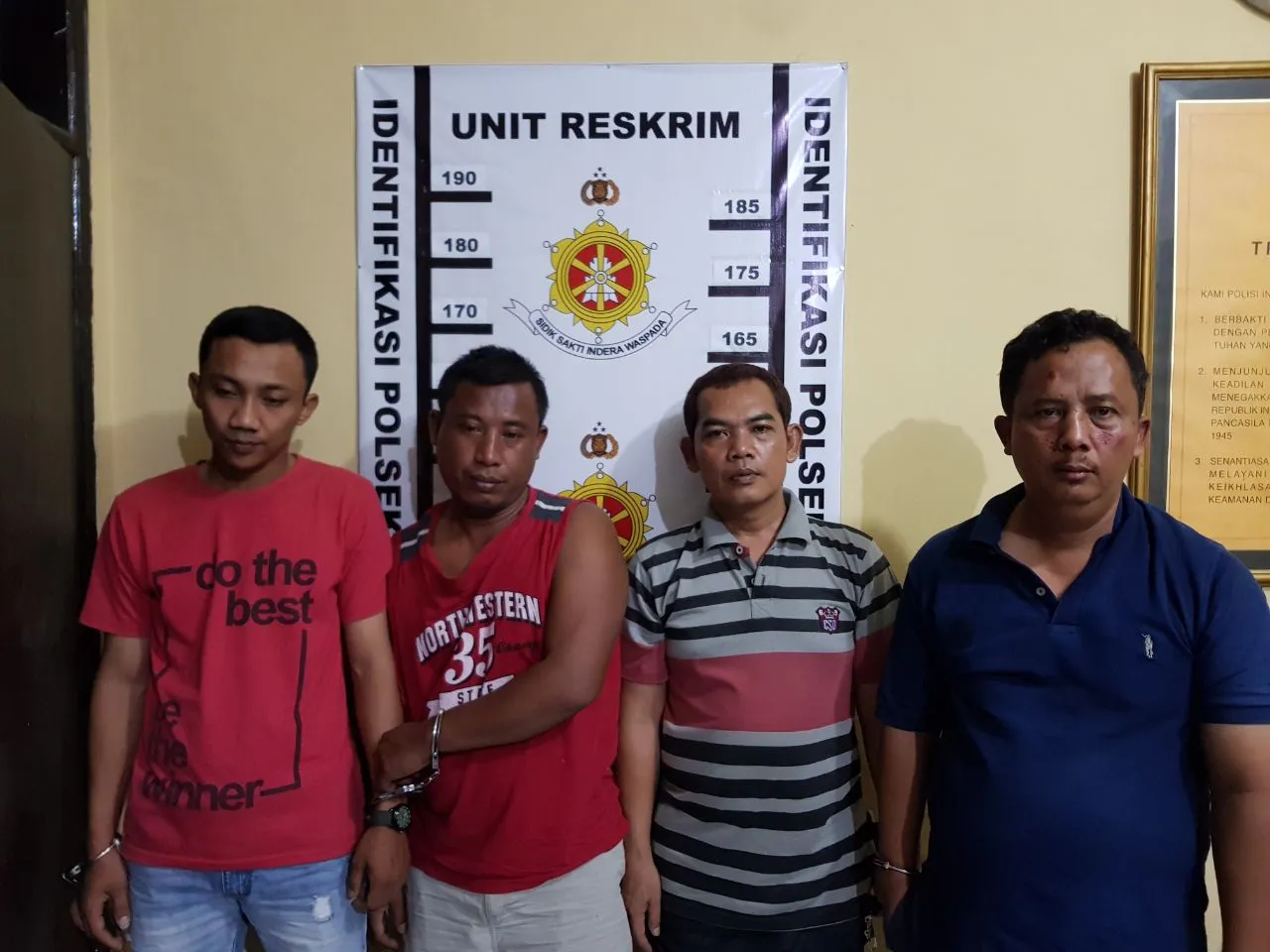 Lapak Judi di Grebek 2 Lolos, 4 Tertangkap, 