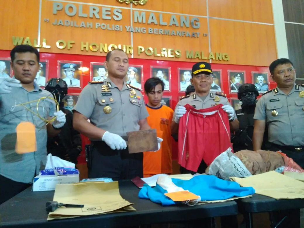 Pembunuh Ibu Kandung di Tangkap Dalam Hitungan Jam.