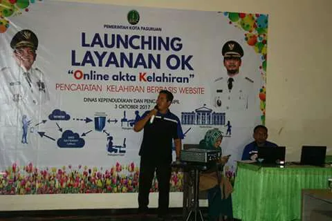 Dispendukcapil Pasuruan Launching Layanan OK.