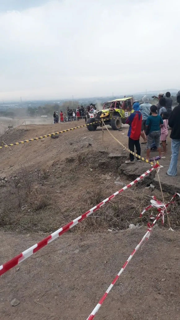 Kejurnas Offroad Gunung Prau, Gulingkan 20 Offroader