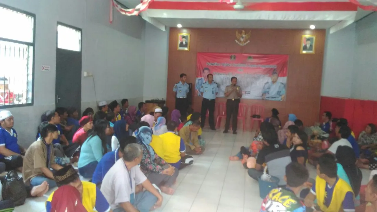 Sat Binmas Polres Pasuruan Kunjungi Rutan Lakukan Pembinaan