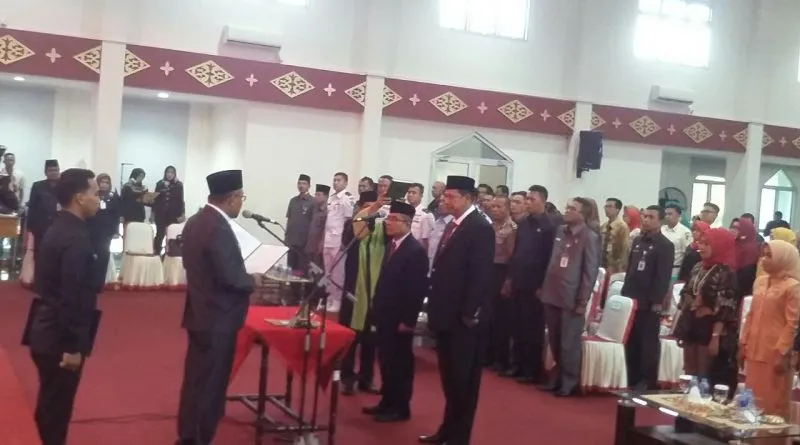 Walikota Lantik Pejabat Eselon II Kota Tanjung Pinang.