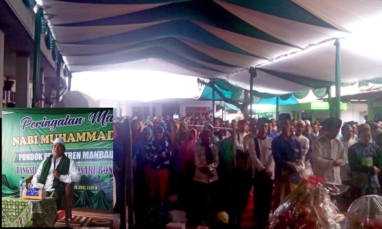 Ribuan Alumni Hadiri Maulid di Ponpes Manbaul Ulum.