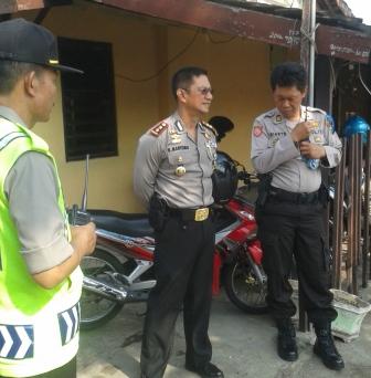 AKBP Rizal Martomo S.i.K Cek Kesiapan Pengamanan Tradisi Praonan