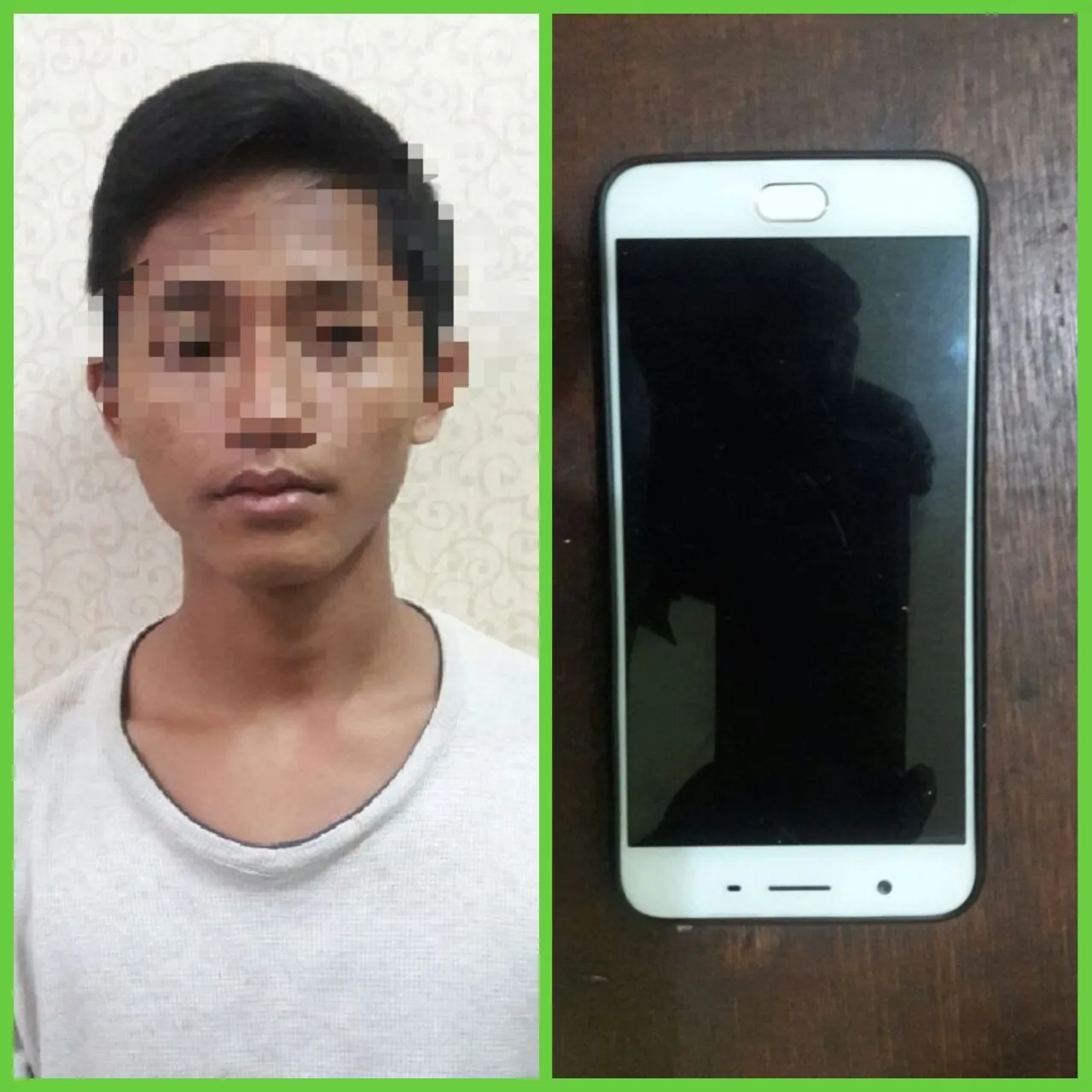 Ajak Pacar Rampas HP, ABG Ini di Ringkus.