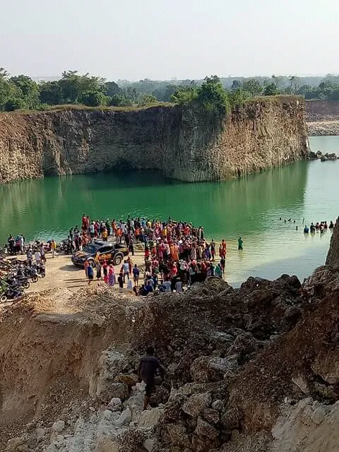 Bekas Galian C Wadeng Makan Korban, Hingga Kini Korban Belum Ditemukan.