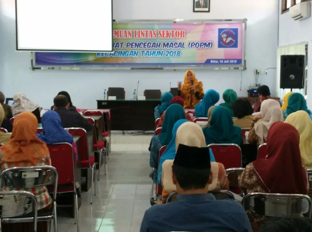 Waspadai Bahaya Cacingan Pada Anak, Dinkes Kabupaten Blitar Gelar Pertemuan.