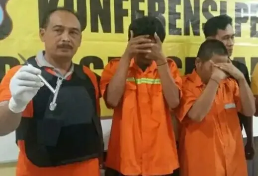 Polsek Semampir Ringkus 2 Pelaku Curanmor, Yang Beraksi di 19 TKP.