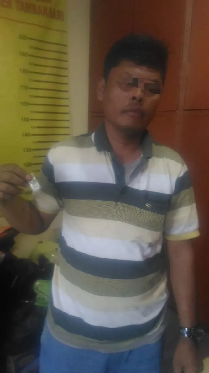 Oknum Polisi di Ringkus Polisi, Gara-Gara Tangan Kirinya Bawa Sabu.
