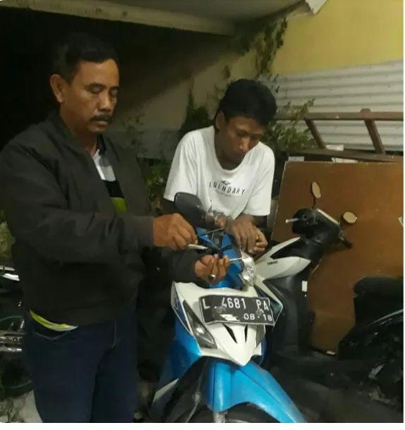 Polsek Kenjeran Ungkap Curanmor Kedinding Tengah.