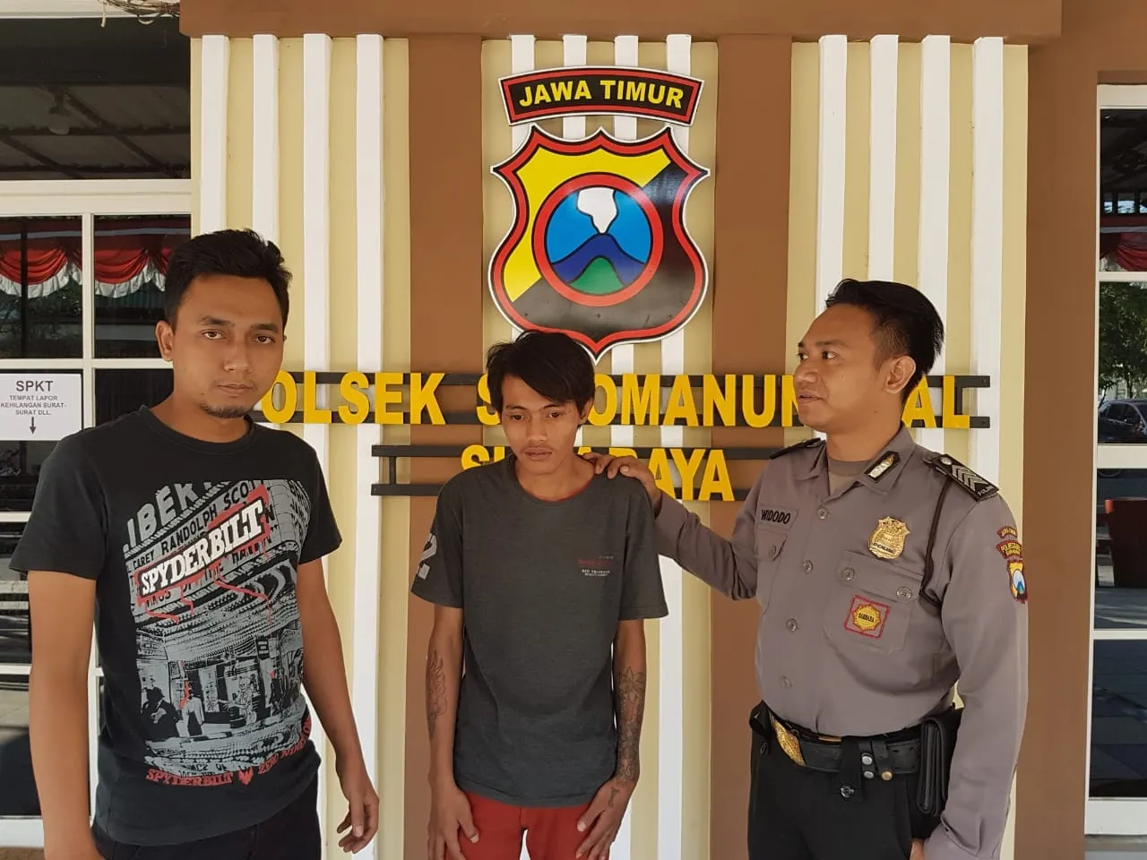 Masuk Toko Ritel Bawa Narkoba, Kuli Bangunan Ini di Bekuk.