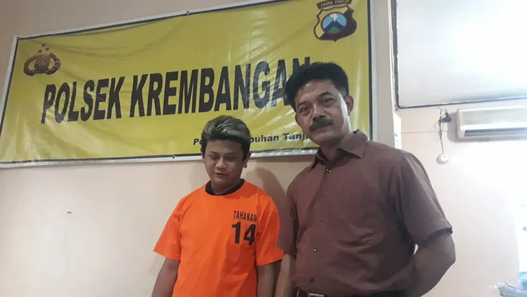 Gadaikan Mobil Tetangga, Pria Ini di Ringkus Polsek Krembangan.