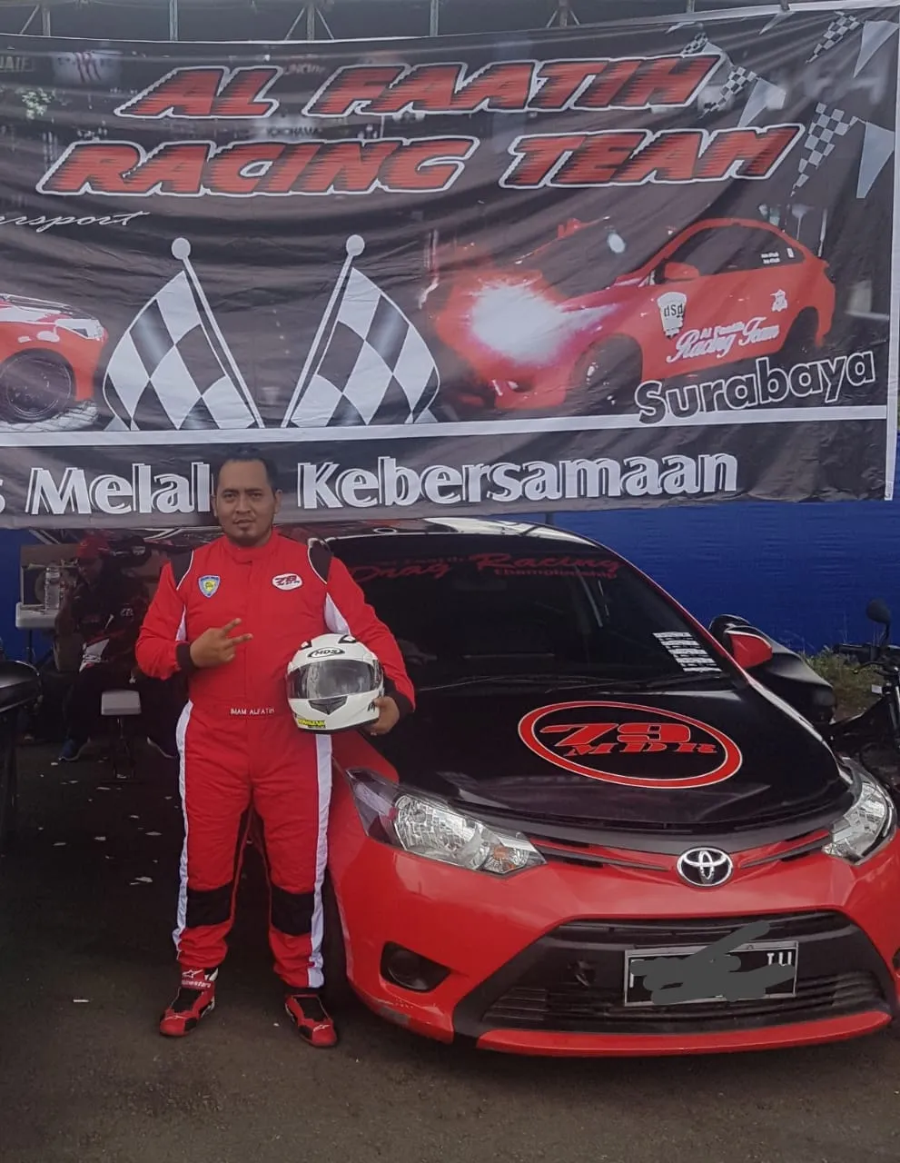 Persaudaraan Tanpa Pandang Jabatan, Ala Pembalap Imam Alfaatih. 
