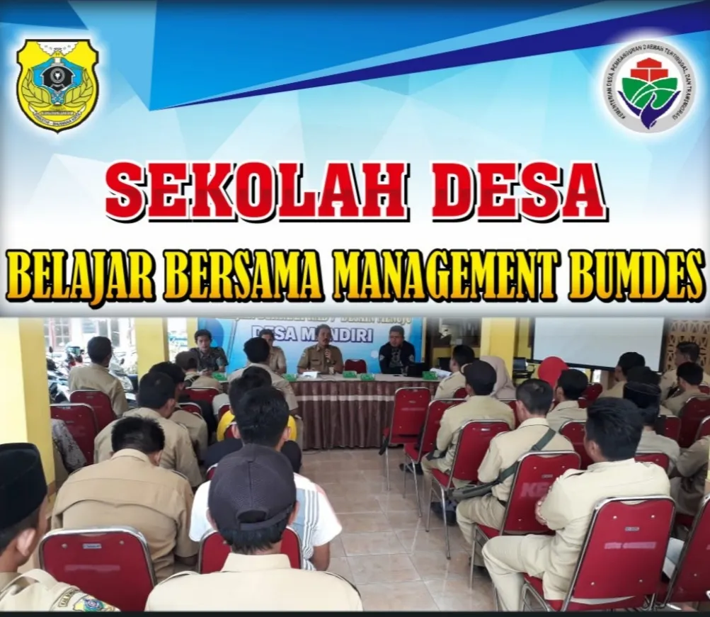 Hari Ke 2 Sekolah Desa di Kecamatan Cerme, Agenda Pemantapan Management BUMDES.