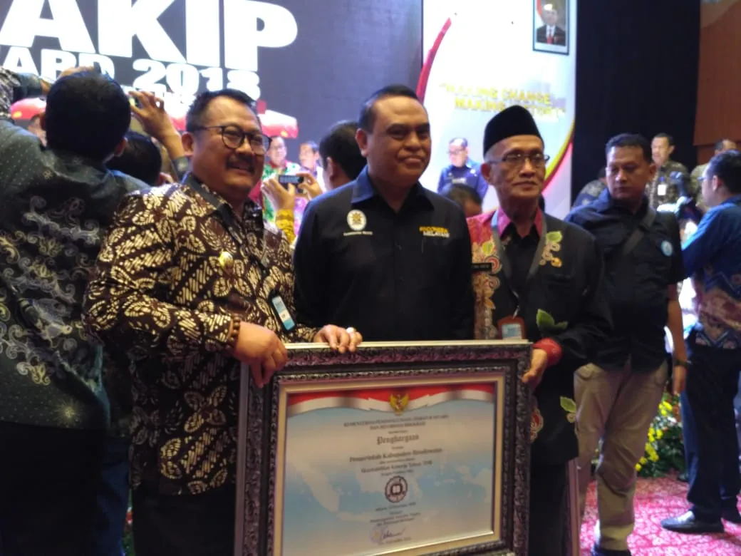 Kabupaten Bondowoso Raih Prestasi Sakip, Dengan Nilai BB