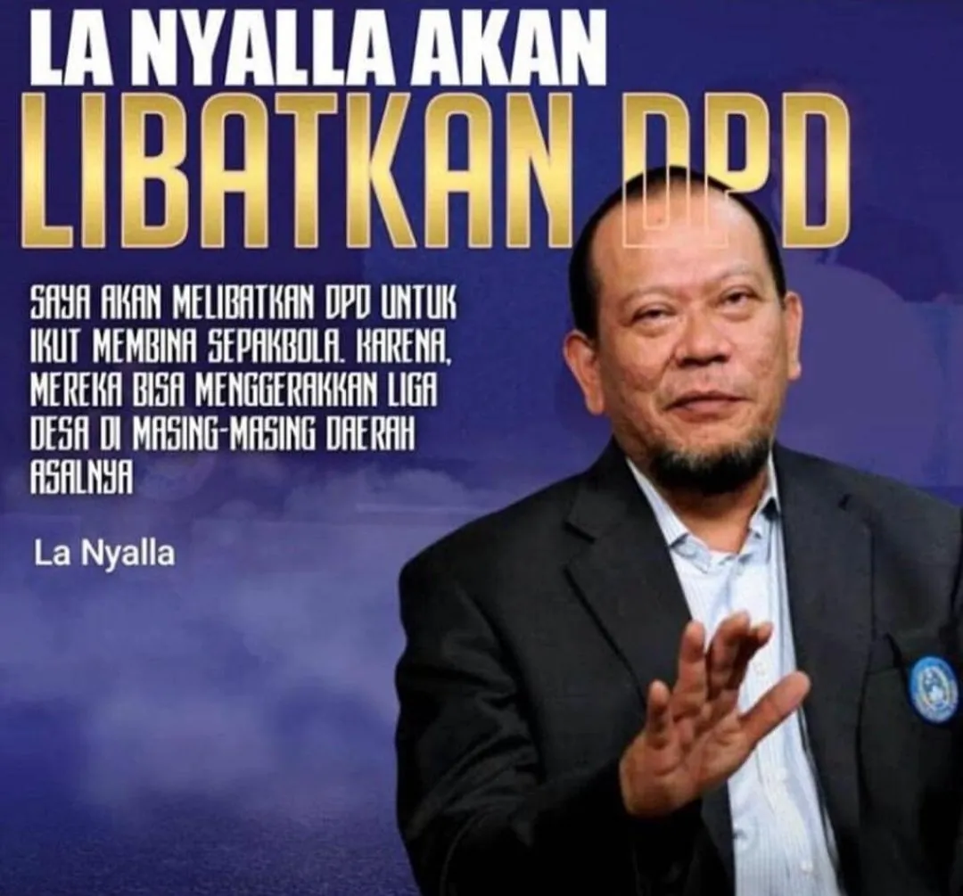 Bila Terpilih Jadi Ketua PSSI, La Nyalla Libatkan DPD Gerakan Gala Desa.