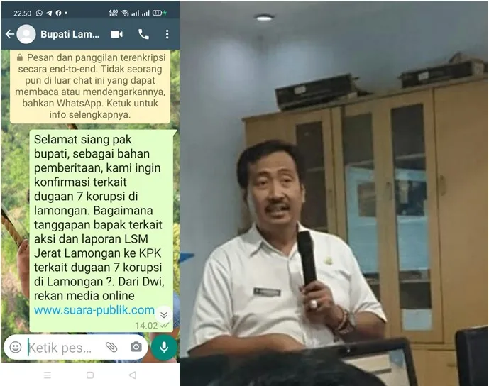 Dugaan Korupsi BDL, Kadis Kominfo Lamongan No Comment 