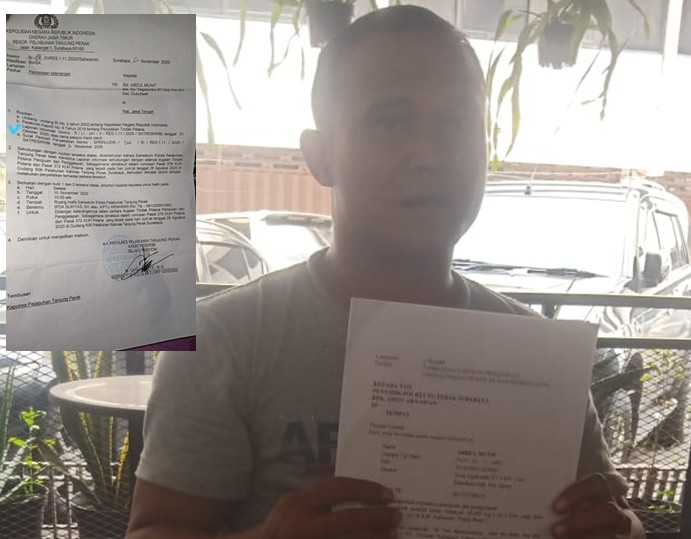 Dirut PT. Persada Nusantara Timur Dilaporkan ke Polres Pelabuhan Tanjung Perak