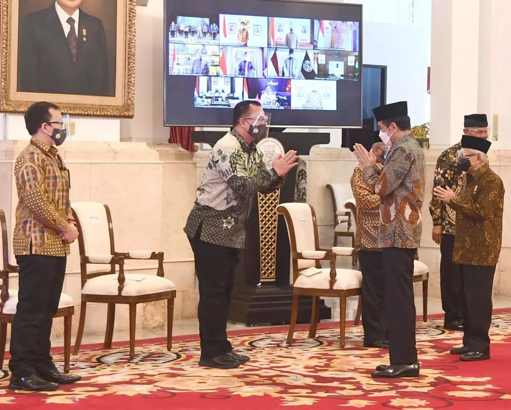 Presiden Jokowi Luncurkan Gerakan Nasional Wakaf Uang
