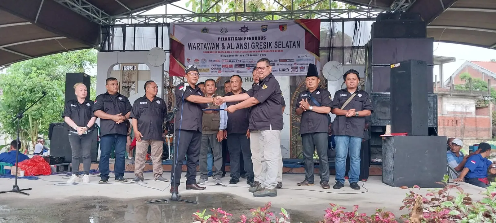 Pelantikan Pengurus WaGS Terselenggara Lancar &amp; Sukses di Desa Haluaan, Menganti, Gresik