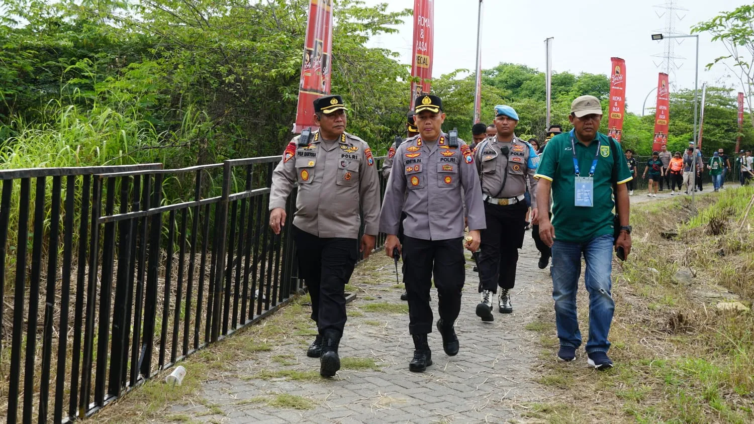 Kapolres Gresik : Laga Persebaya vs Borneo FC di Stadion Gelora Joko Samudro Berjalan Aman Terkendali