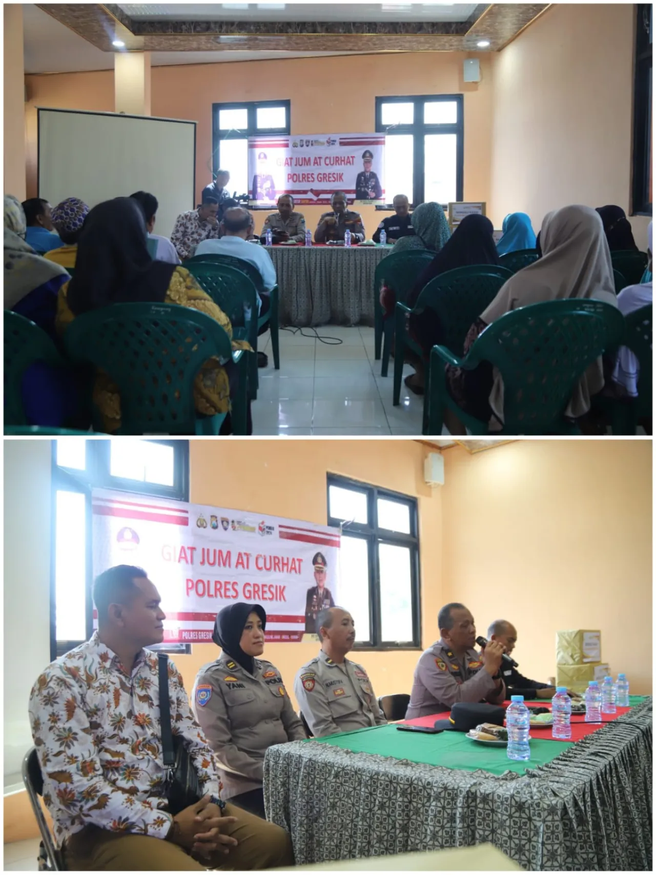 Jumat Curhat Kamtibmas, Polres Gresik Dengar Langsung Keluhan Warga Telogopojok