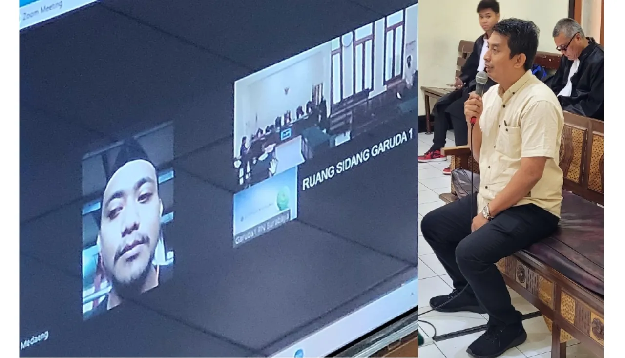 Sidang Penggelapan Pengiriman Emas Milik PT. SMS Sebesar Rp45 Juta, Helang Maulana Dituntut 20 Bulan Penjara