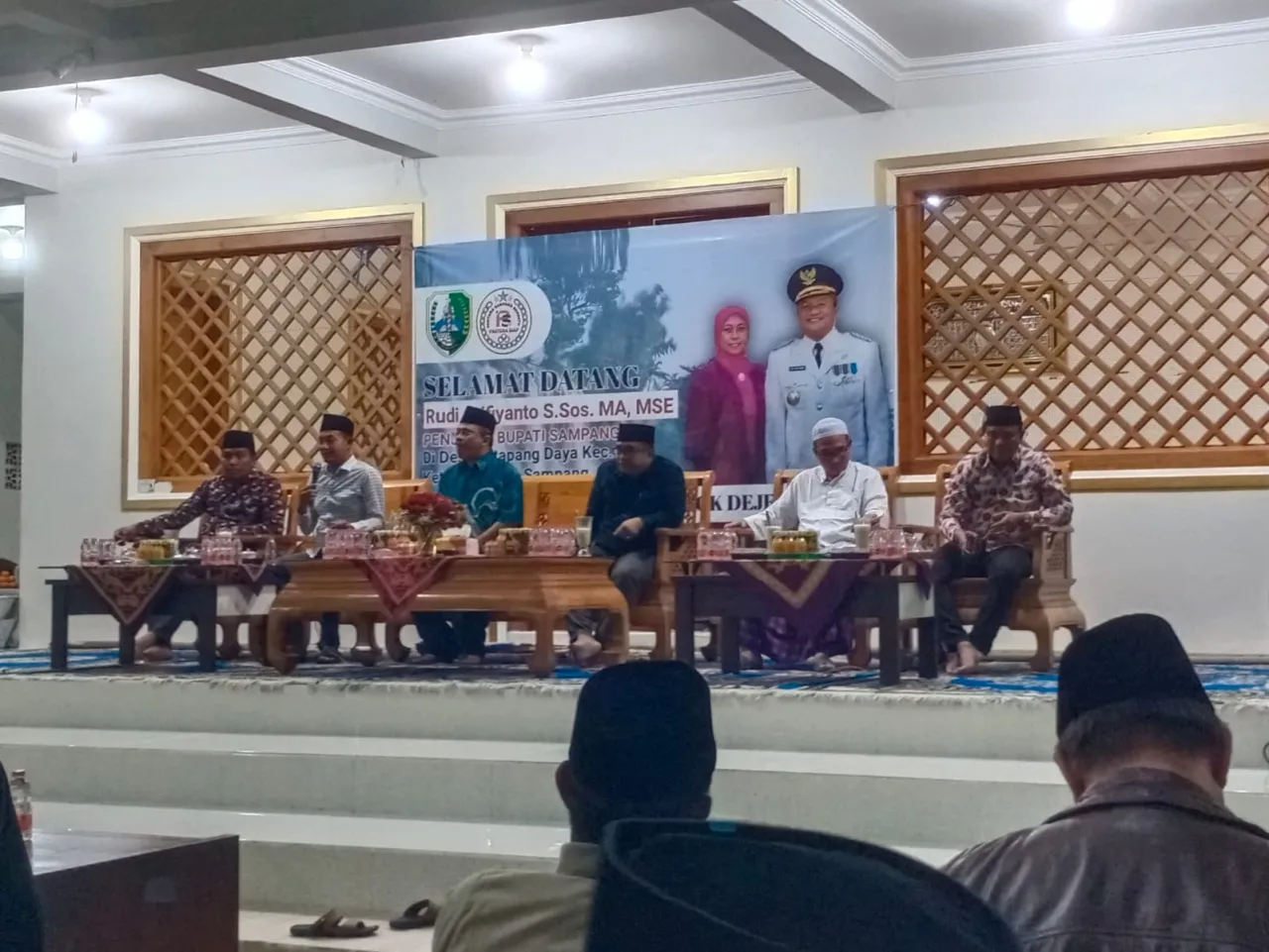 Gelar Silaturahmi, Pj Bupati Sampang Bersama Peguyuban Klebun Pantura Sampang Bersatu di Pendopo Agung