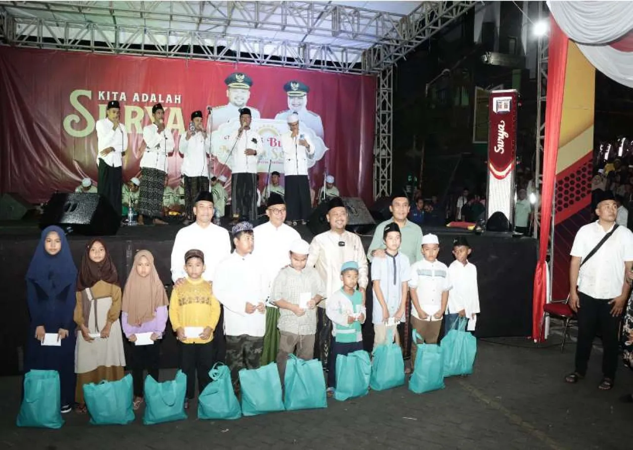 Polres Gresik Gelar Pengamanan Tradisi Malam Selawe