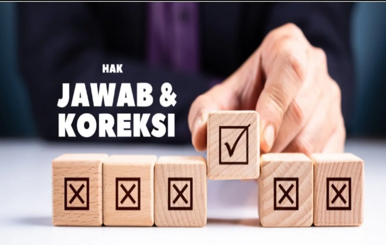 Klarifikasi/Hak Jawab Berita Suara Publik.com