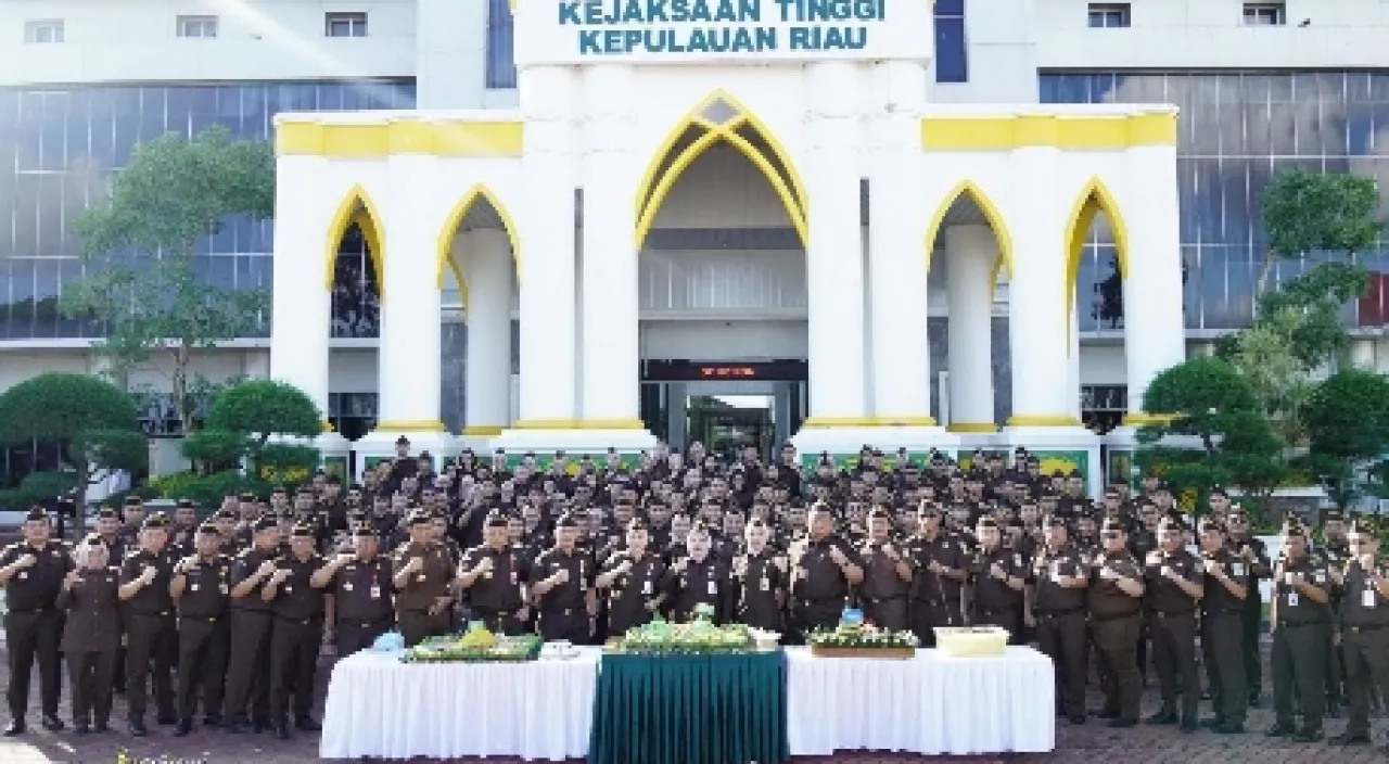 Wakajati Kepri Pimpin Upacara Peringatan HUT PERSAJA ke-73