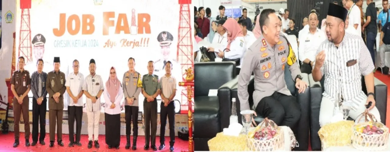 Kapolres Hadiri Pembukaan Job Fair 2024 Kabupaten Gresik