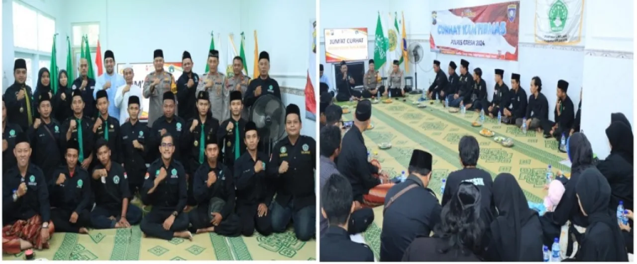 Silaturahmi Bersama Pagar Nusa Jadi Role Model bagi Polres Gresik
