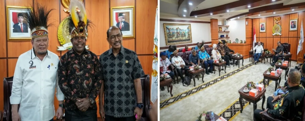 Datangi DPD RI, Asosiasi MRP Minta Dukungan Proteksi Hak Politik Orang Asli Papua
