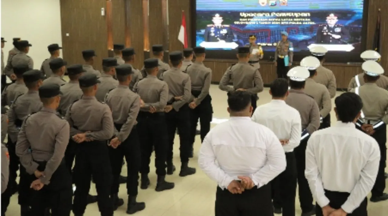 Polres Gresik Lepas 50 Siswa Diktuk Bintara Polri Gelombang 1 SPN Polda Jatim