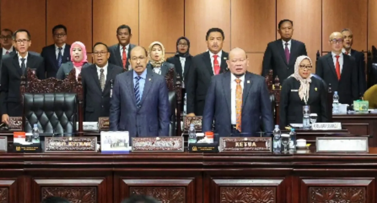 Meski Banyak Interupsi, Sidang Paripurna DPD RI Happy Ending