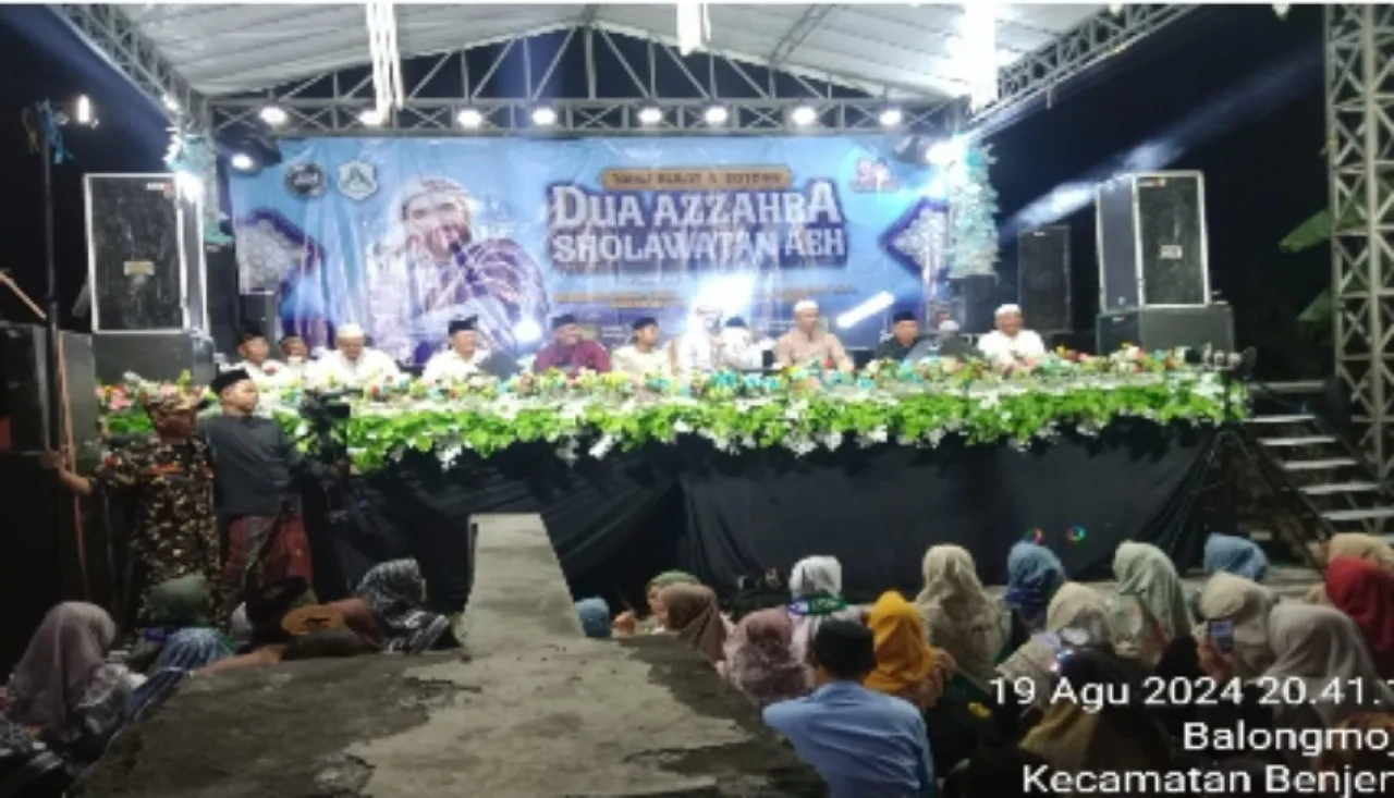 Wujud Syukur atas Nikmat Allah SWT, Pengusaha Tahu Bulat dan Sotong Gelar Sholawatan Aeh