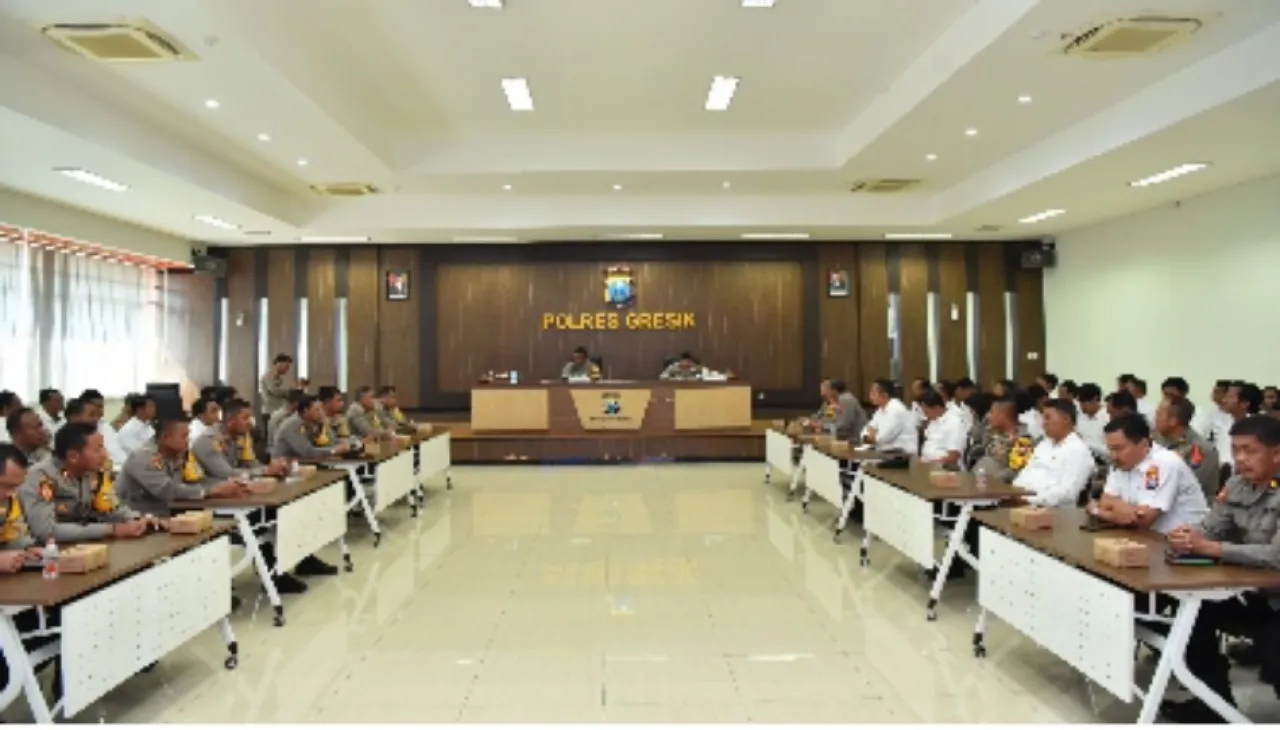 Berantas Peredaran Narkoba, Polres Gresik Gelar Operasi Tumpas Narkoba Semeru 2024
