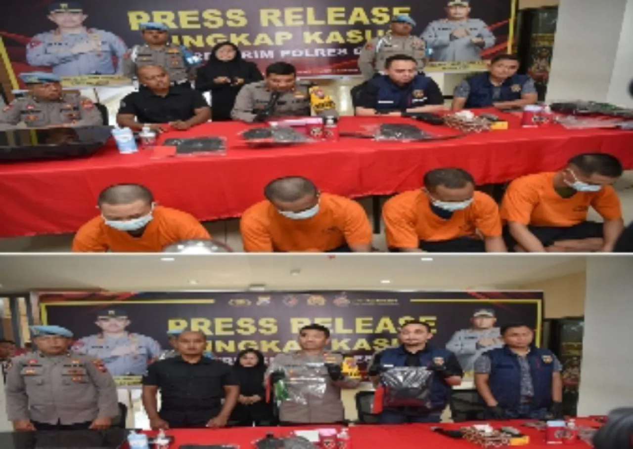 Polres Gresik Ungkap kasus Pengeroyokan hingga Meninggal Dunia, Pencurian dan Curanmor di Gresik