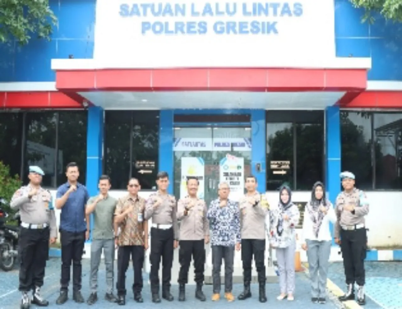 Tim Rorena Polda Jatim Berikan Apresiasi Terhadap Pelayanan Publik Polres Gresik