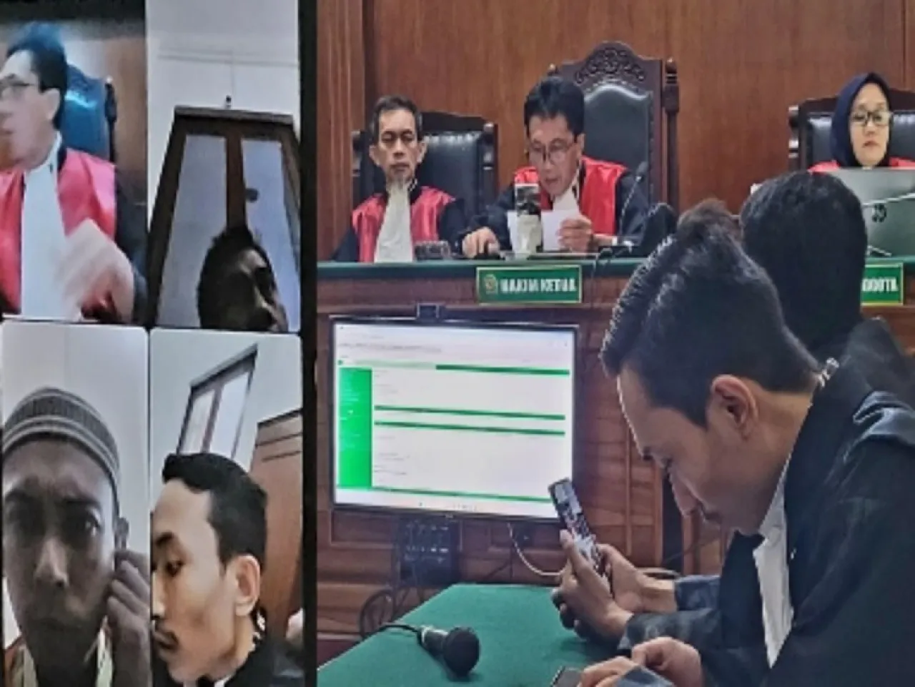 Aniaya dan Keroyok Korban hingga Alami Patah Rahang, Hari Suwantoko Dihukum 6 Bulan Bui, Empat Orang Buron