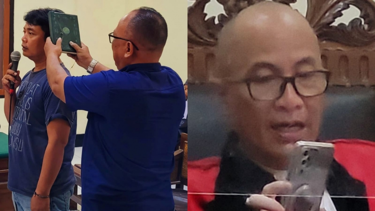 Tak Beretika, Pengunjung Sidang di PN Surabaya Boleh Menyumpah Saksi Dipersidangan, Ini Tanggapan Hakim