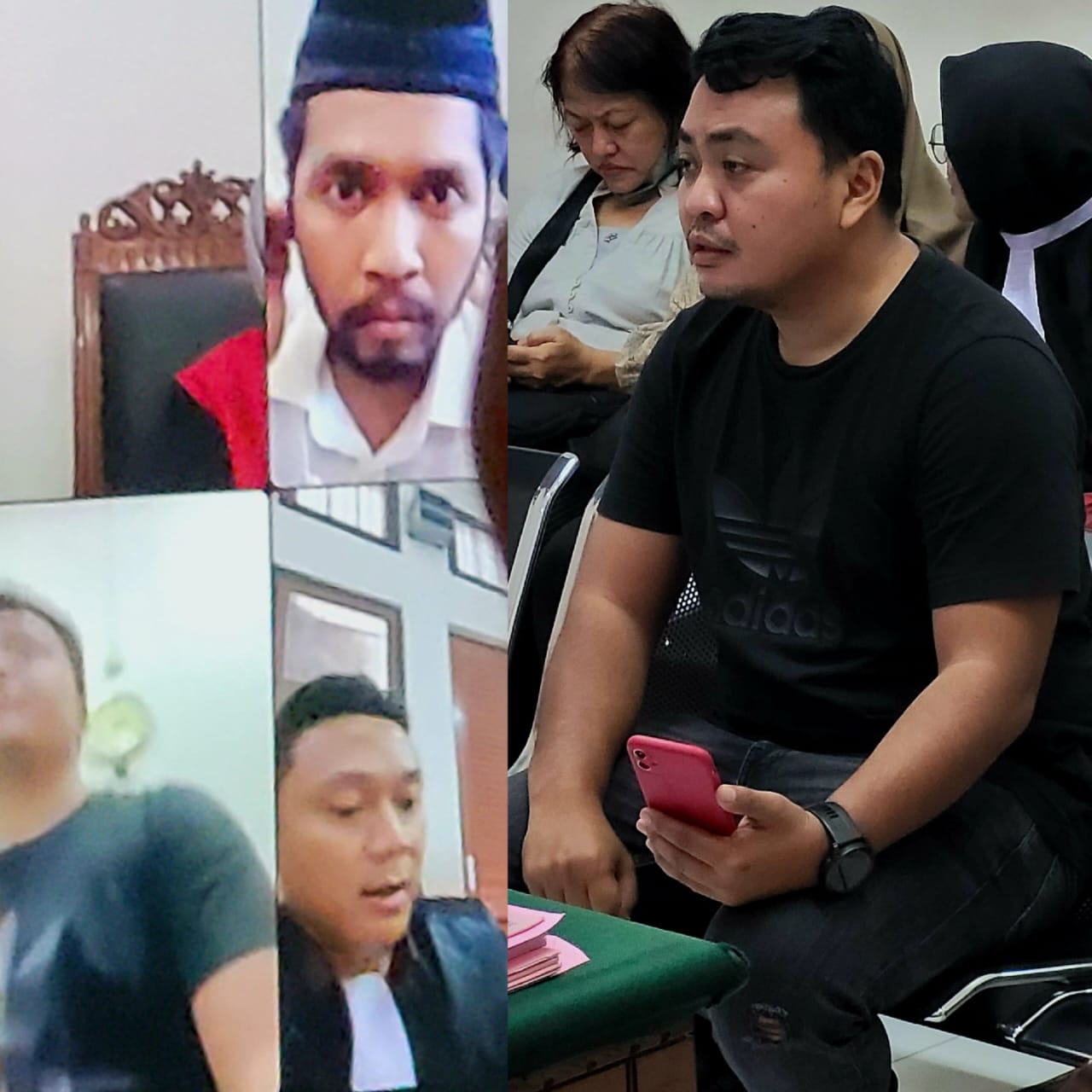 Sidang Perjudian Bola Online, Deposit ke Bandar Hingga Rp500 Ribu, Lazuardi Husni Diadili