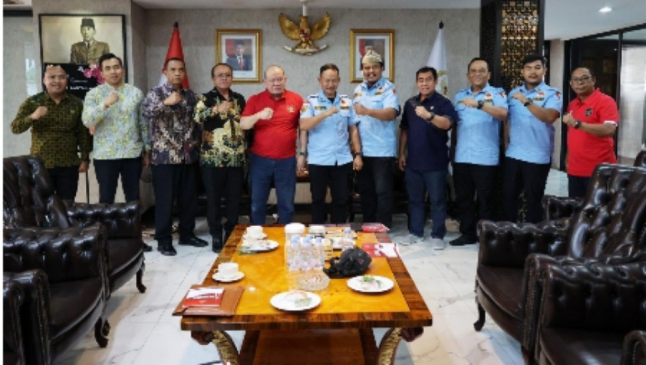 Bertemu GPN 08, Ketua DPD RI Siap Kawal Presiden Terpilih Prabowo Perkuat Pancasila