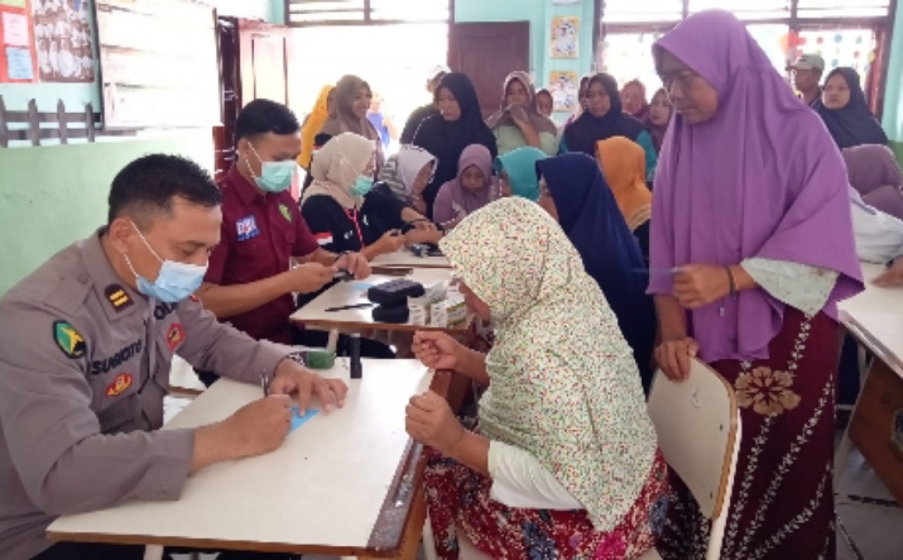 Polres Gresik Bantu Alat Dengar dan Gelar Pemeriksaan Audiometri dalam Rangka Hari Bhayangkara ke-78