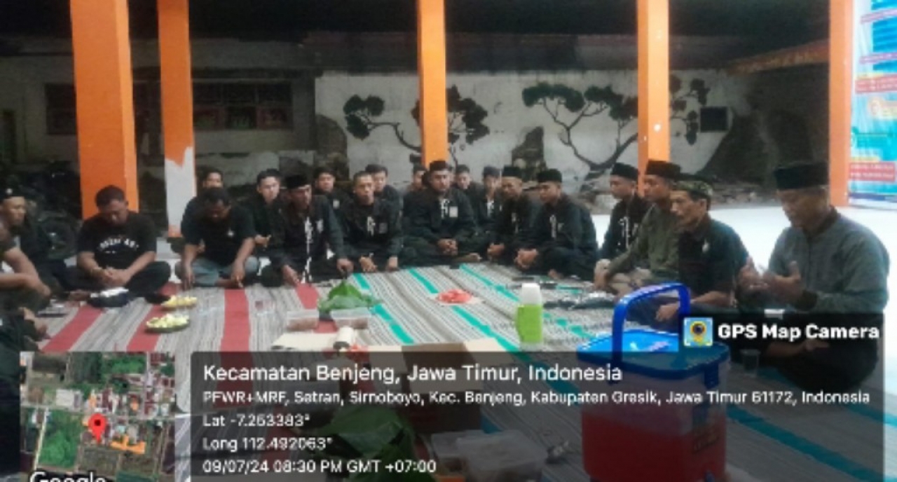 PSHT Ranting Benjeng Gelar Tasyukuran Sambut Siswa Private sebagai Warga Baru
