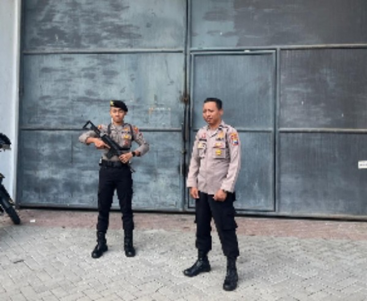 Cegah Penyalahgunaan Logistik Pasca Pemilu 2024, Polres Gresik Perketat Pengamanan Gudang Logistik