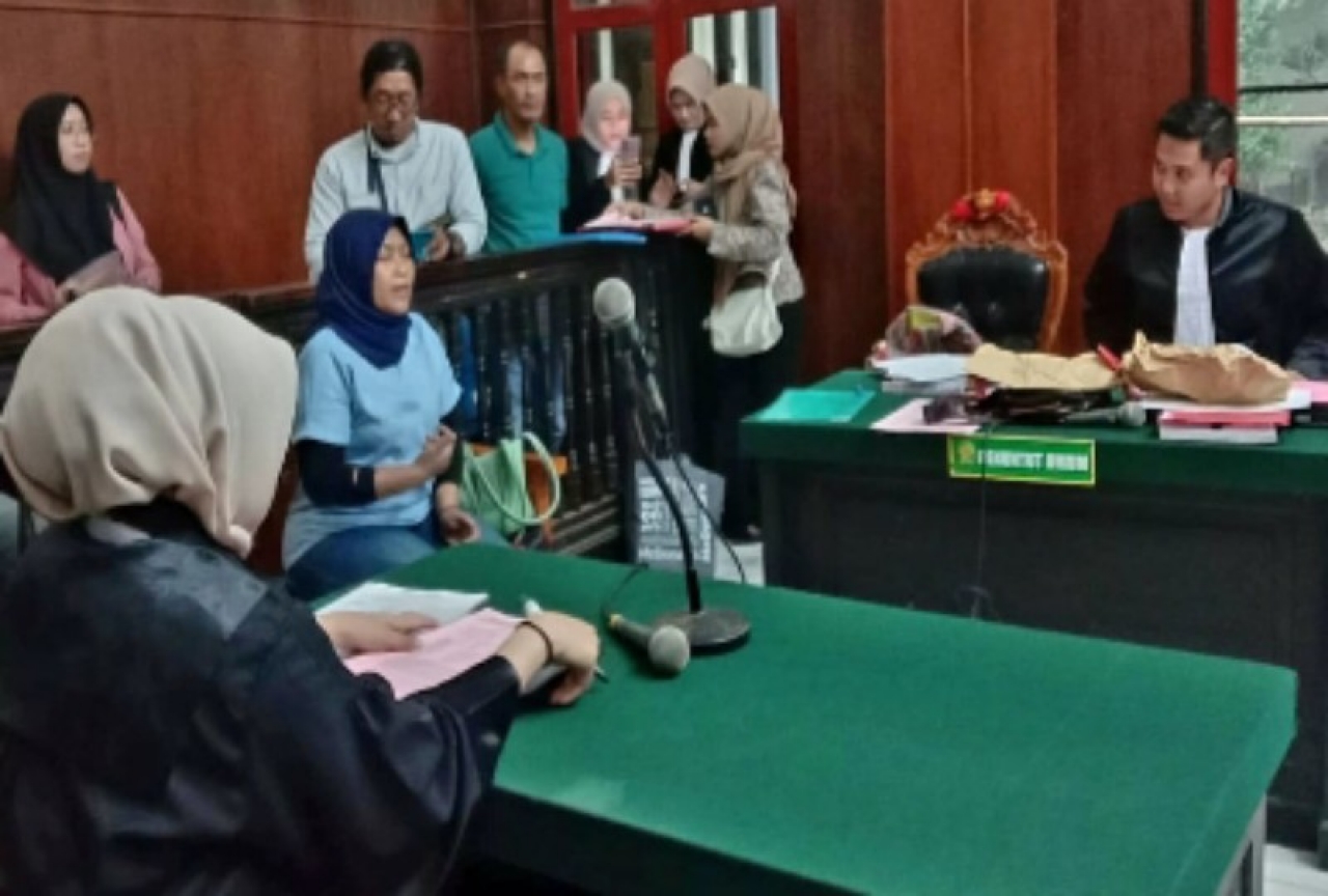 Maria Livia Diadili di PN Surabaya, Perkara Pembunuhan Berencana pada Sopir Taxi Online